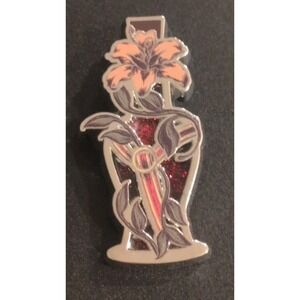 Rapunzel Villains Potion Bottle Liquid Glitter Enamel Pin Disney Mother Gothel
